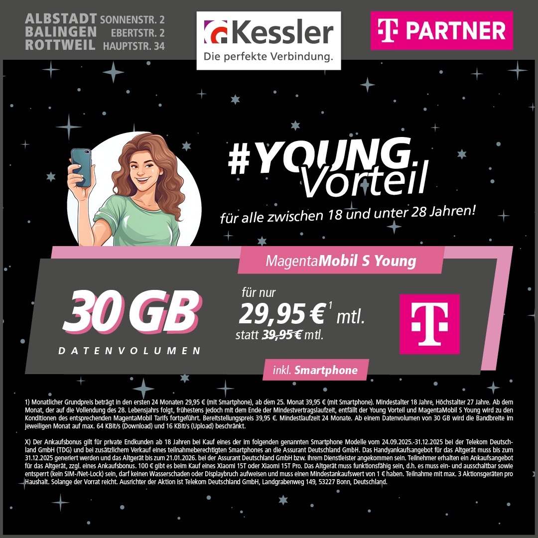 MagentaMobil Young S mit Xiaomi 15T