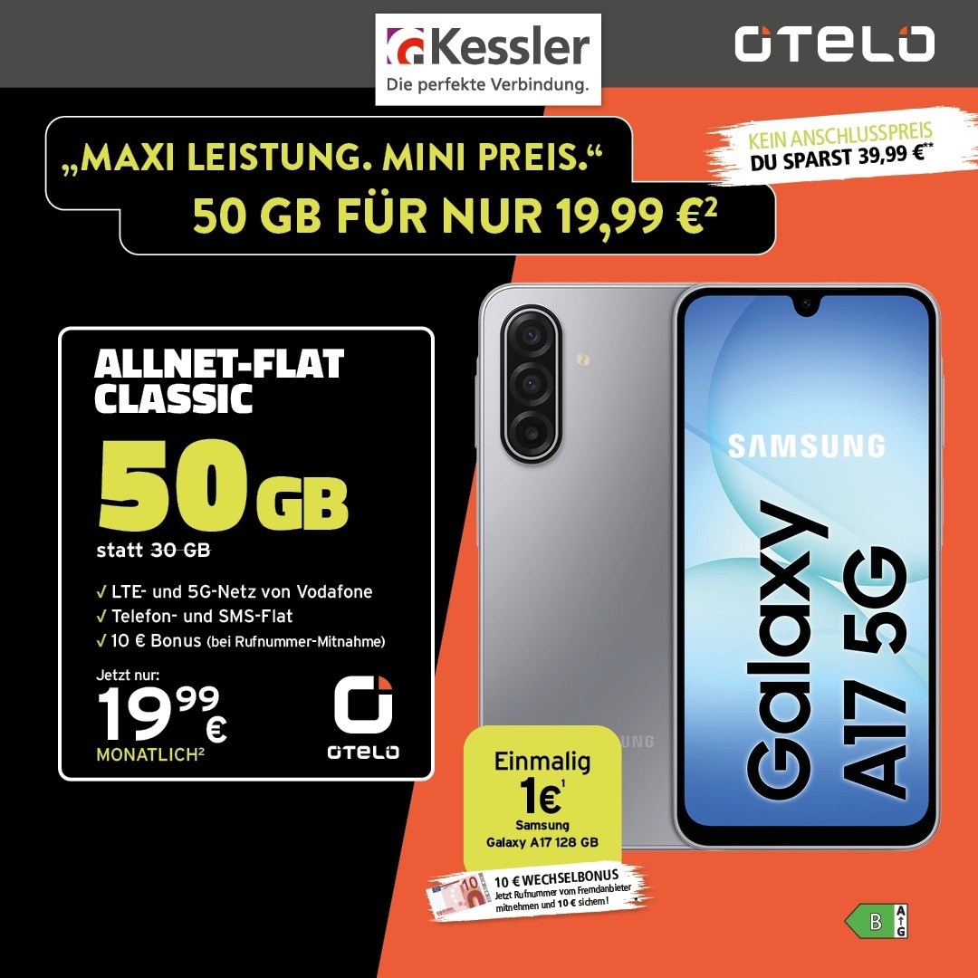 OTELO Classic mit Galaxy A17 5G 128GB