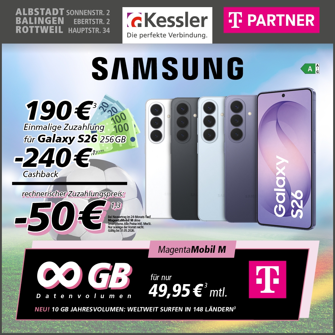 MagentaMobil M mit Galaxy S26