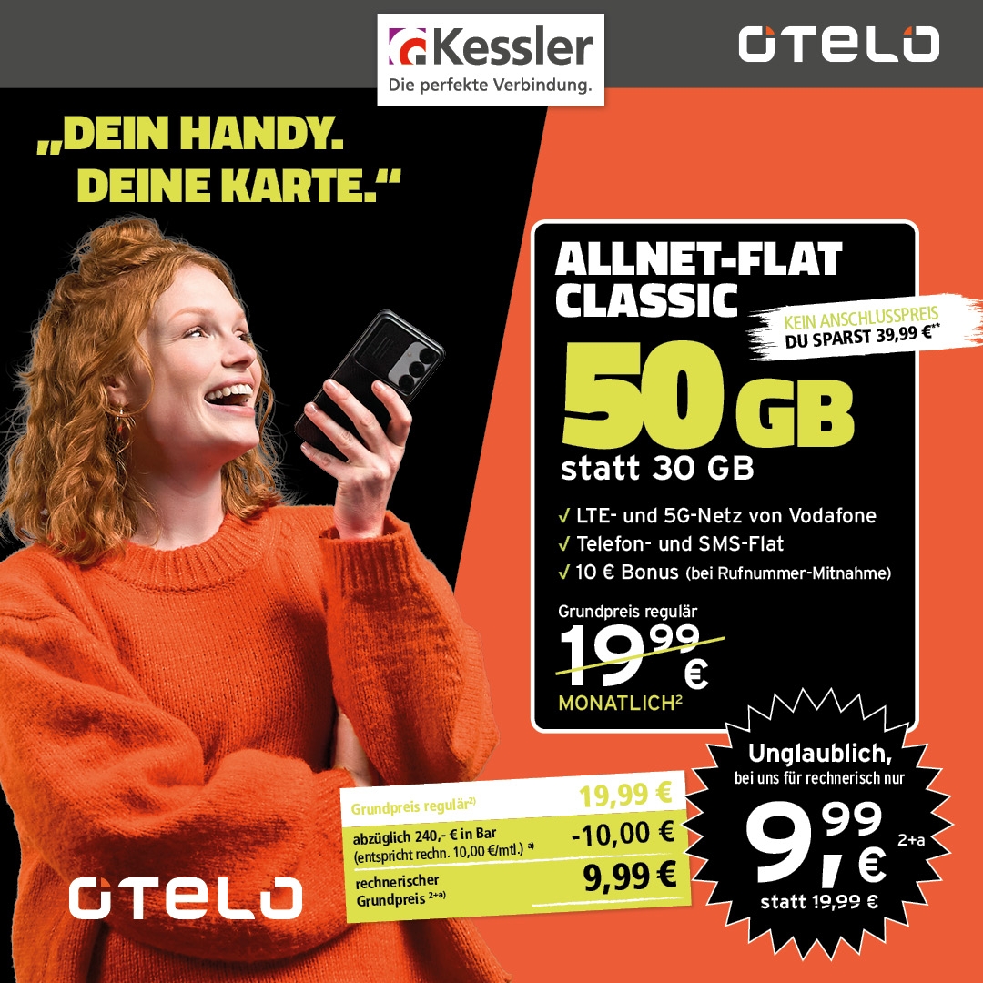 OTELO Classic 9,99 EUR statt 19,99 EUR