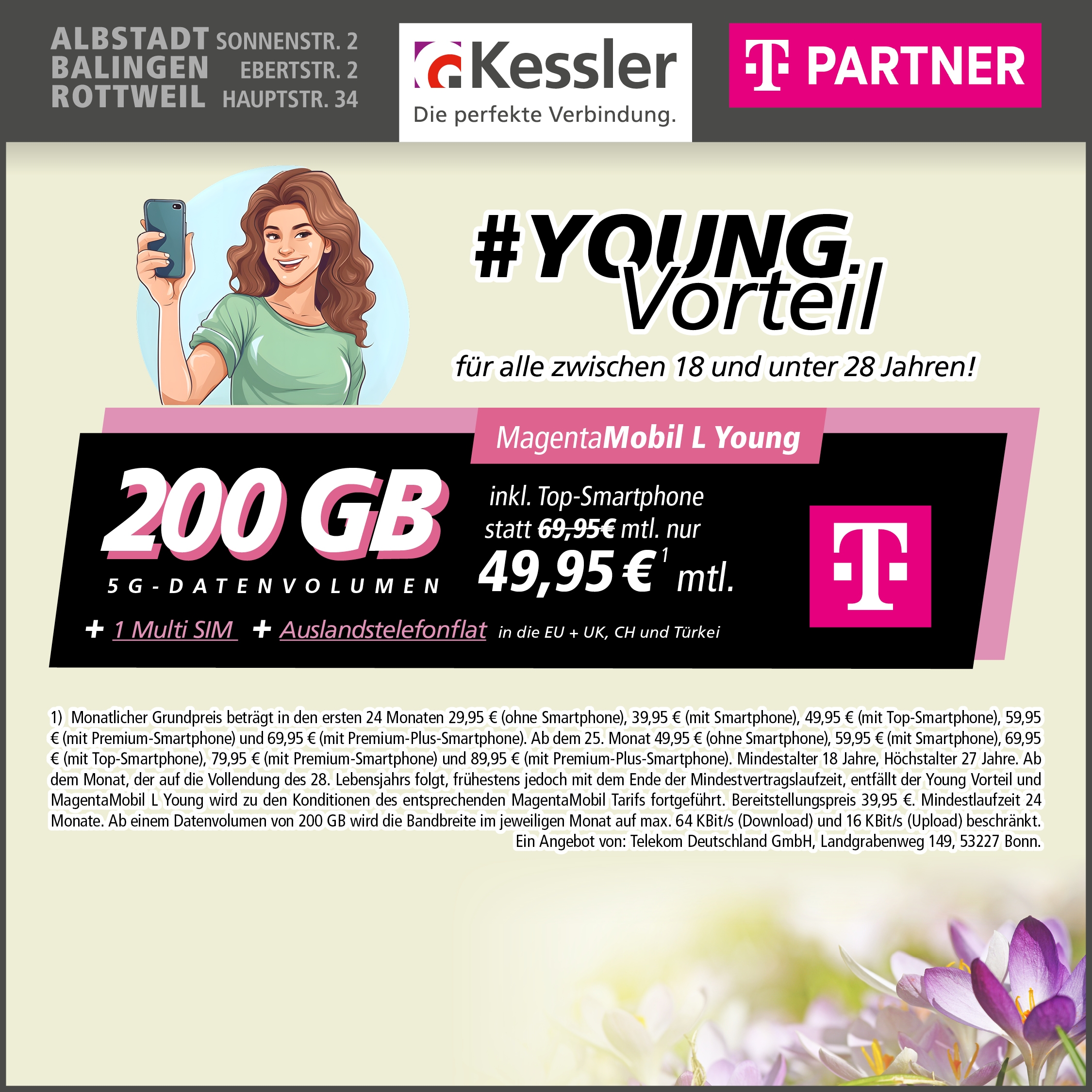 MagentaMobil L Young mit iPhone 17