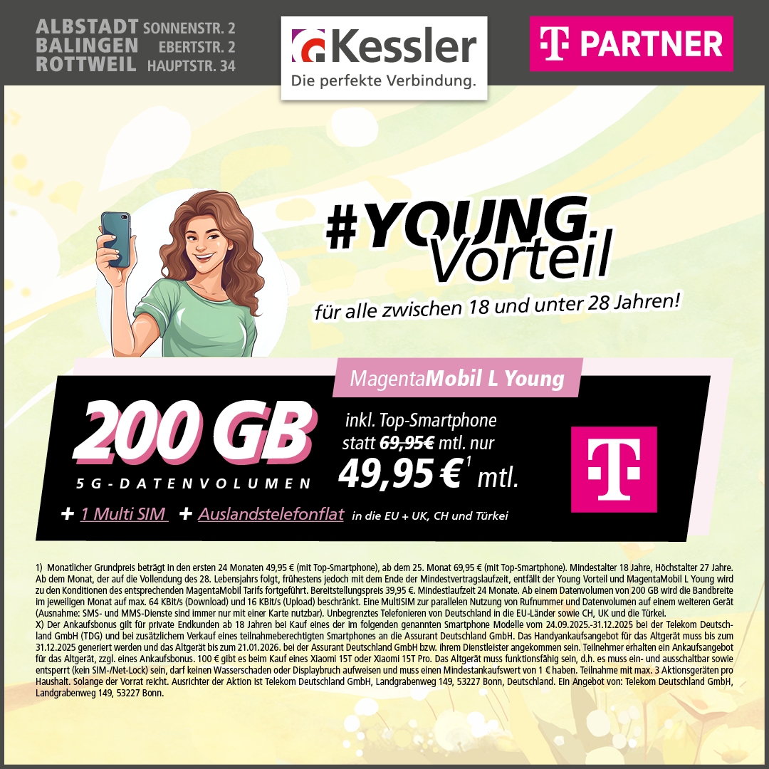 MagentaMobil Young L mit Xiaomi 15T Pro