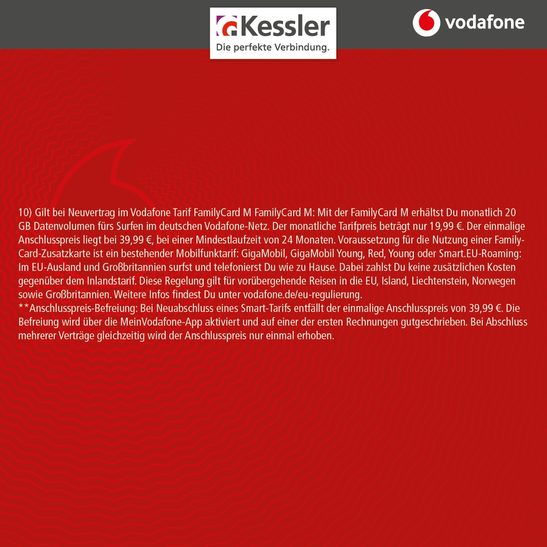 Vodafone Family Card M mit Galaxy A36 5G 128GB